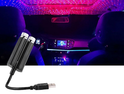 Luces cielo estrellado