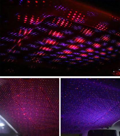 Luces cielo estrellado