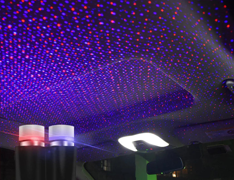 Luces cielo estrellado