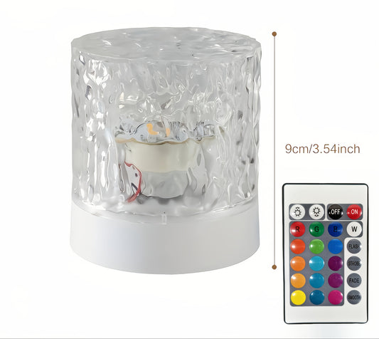 Luz Ambiental LED Efecto Agua con Control Remoto